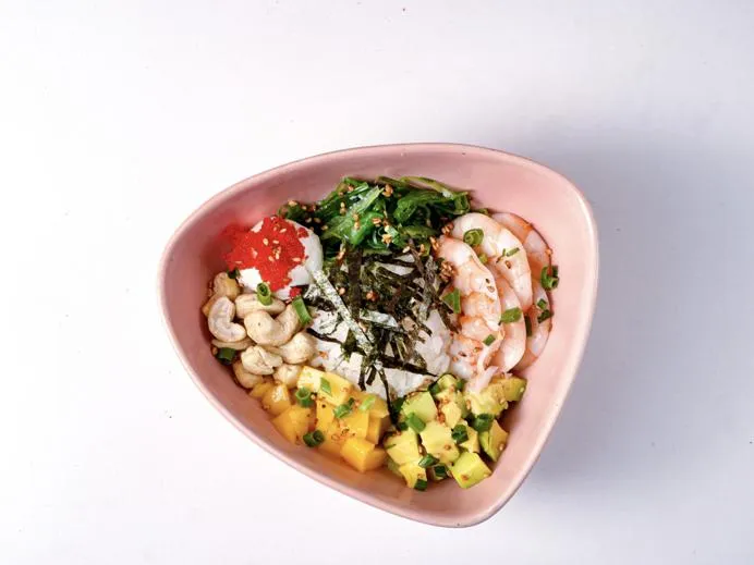 Поке с креветкой